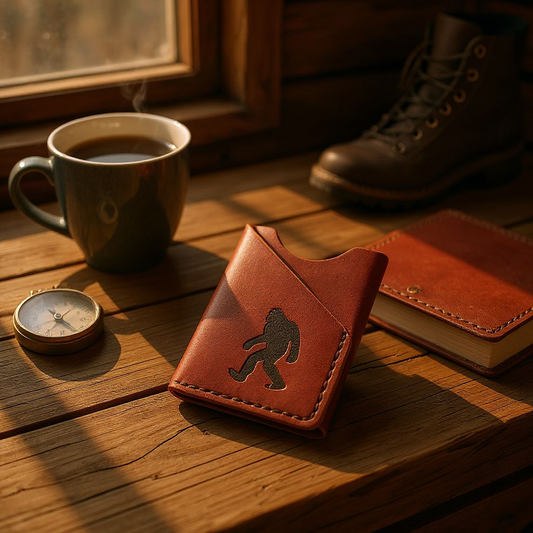 Bigfoot Card Wallet – Portage Oro Leather