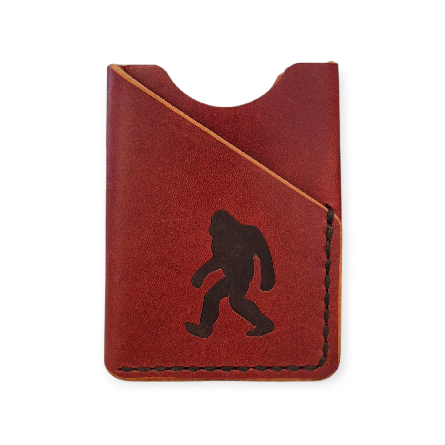 Bigfoot Card Wallet – Portage Oro Leather